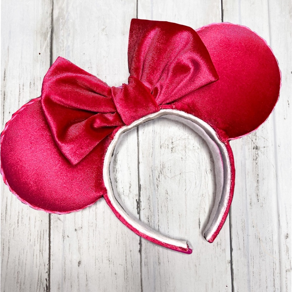 Berry velvet Mickey ears